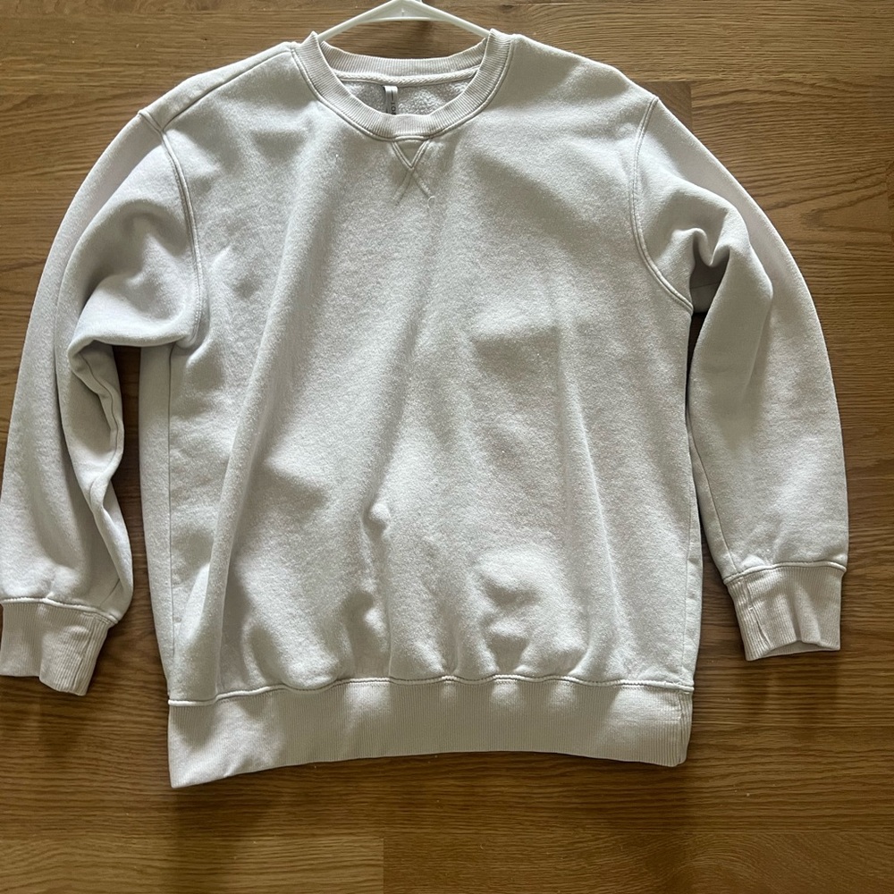 Classic White Men's Sweater